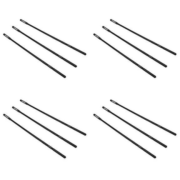 12Pcs Plastic Flute Cleaning Rod Flute Cleaning Rod Clarinet Flute Cleaning Stick