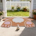 thumbnail image 4 of Tyidzon Easter Door Mat Easter Bunny Doormat Indoor Entrance Outdoor Welcome Non-Slip Rugs for Home Farmhouse Entrance Porch Spring Party Decor, 4 of 6