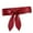 Wine Red, variant on Women Belt Imitation Leather Wide-Brimmed Design Retro Cinched Belt Dresses Coat Knotted Belt Versatile Accessory
