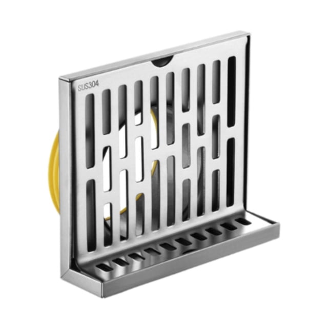 Drenaje de piso de esquina lateral de pared Drenaje lateral Ahorro de espacio horizontal de para tubería de PVC para balcón Baño Cocina para tubería de 110 mm