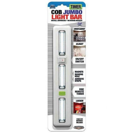 

Shawshank LEDz 3014280 220 Lumen Cob LED Hanging Hook Light Bar with Timer