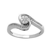 1/6 Carat T.W. Diamond Promise Ring in Sterling Silver