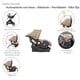 thumbnail image 5 of Carriola con Autoasiento Reversible y Reclinable con bambineto - Beige King D'Bebe -, 5 of 7