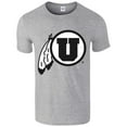 thumbnail image 2 of Men's Heathered Gray Utah Utes T-Shirt, 2 of 3