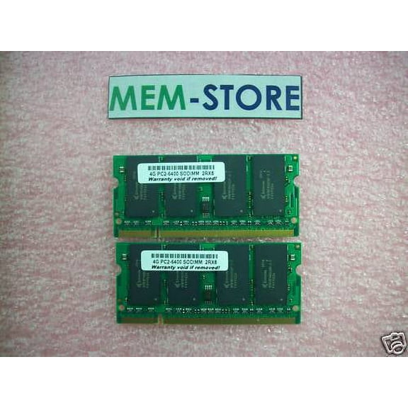 8GB 2x4GB PC2-6400 DDR2-800 Memory HP DV3-2009TX, dv3-2035tx, dv3-2006tx, dv3-20 (3rd Party)