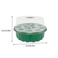 thumbnail image 2 of MLINS  2 Pcs Planting Container Gardening Sprouting Case Flat Cultivator Hole Green, 2 of 8