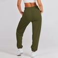 thumbnail image 7 of Lenpel Sweatpants for Women Loose Elastic High Waisted Drawstring Tapered Comfy Lounge Yoga Pants Athletic Casual Joggers with Pockets, 7 of 7