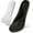 Black, variant on 2 Pairs Stepps Insoles for Men Women, Massage Insole, Enhanced Arch Support & Cushioned Comfort, Breathable Memory Foam, Fits All Shoe Types