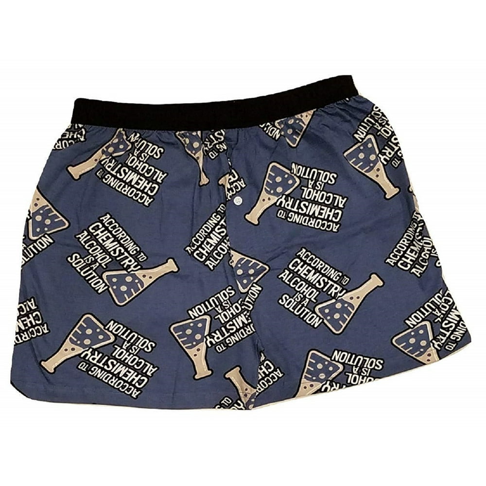 Fun Boxers Fun Boxers Mens Boxer Shorts "According to Chemistry