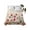 Orange red, variant on King Flat Sheet 105"x98", Sage Green Yellow Spring Floral Soft Lightweight Bedding Flat Sheets Only, Watercolor Botanical Summer Flowers Brushed Microfiber Top Bed Sheet, Breathable Bedsheets