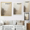 thumbnail image 4 of Designart "Gentle Beige Aesthetics" Ray Floater Framed Wall Art Living Room, 4 of 5