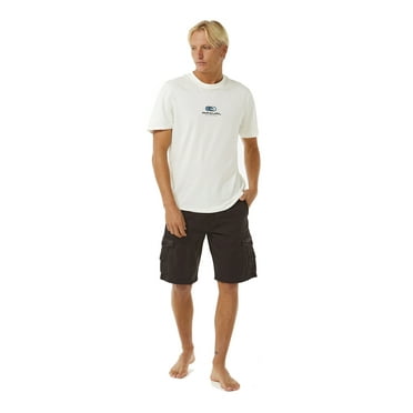 Rip Curl Classic Surf Trail Cargo Shorts Washed Black men in size 38" Waist (XXL)