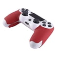 thumbnail image 4 of eXtremeRate Red Anti-Skid Controller Grips Textured Rubber Handle Grips for PS4 Slim Pro Controller, 4 of 7