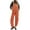 Orange, variant on Wyzesi Blue And White Jumpsuits for Women Women's Casual And Classic Gallus Shorts Romper Multi Pocket Denim Overalls Maternity Jumpsuit Shorts for Women Womens Jumpsuits Dressy