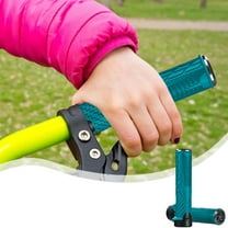 KCGYNP Bike Handlebar Grips 0.87 Inch Inner Diameter,Lockable Anti Slip Rubber Cover Universal Fit,Scooter,MTB