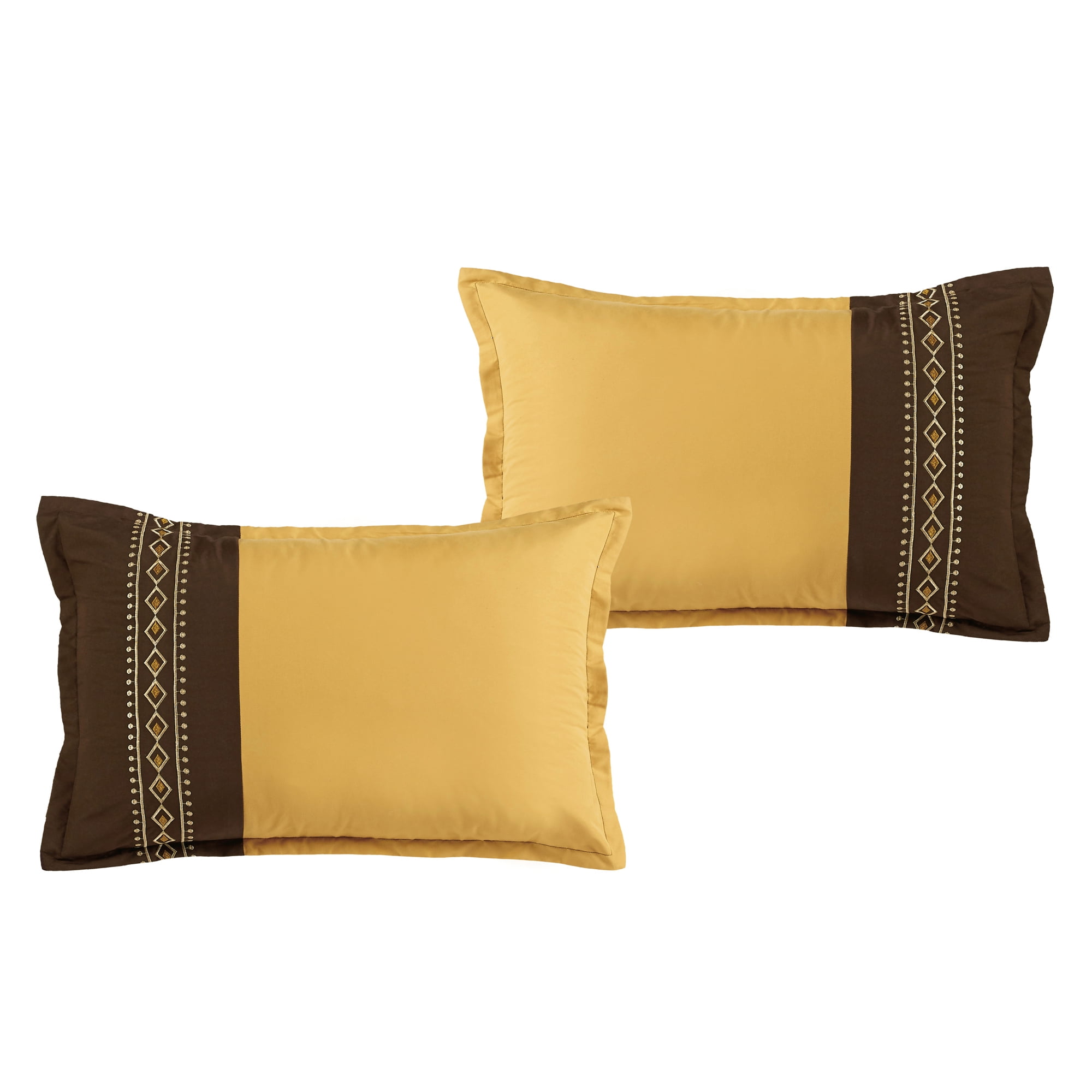 EvJk 7-Piece Luxury Comforter Set, Plush Embroidered Texture, King