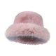 thumbnail image 4 of Sombrero de pescador de invierno, moderno sombrero cosaco, sombrero ruso para viajar, caminar en climas fríos. rosa, 4 of 9