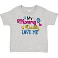 thumbnail image 3 of Inktastic My Mommy and Daddy Love Me with Hearts Boys or Girls Toddler T-Shirt, 3 of 5
