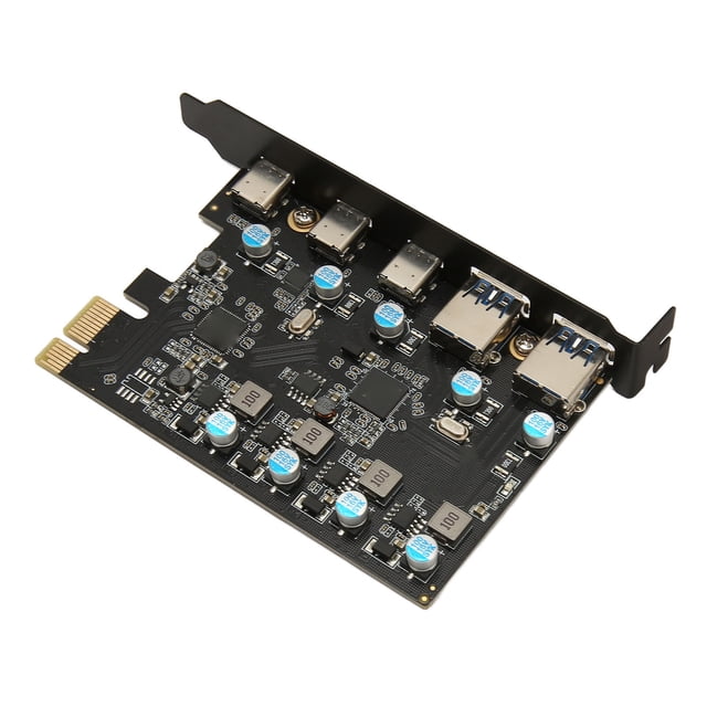Tarjeta de expansión PCIe USB 31 de 5 puertos tarjeta de expansión para PC de escritorio PCB de 5 Gbps para computadora ANGGREK Otros