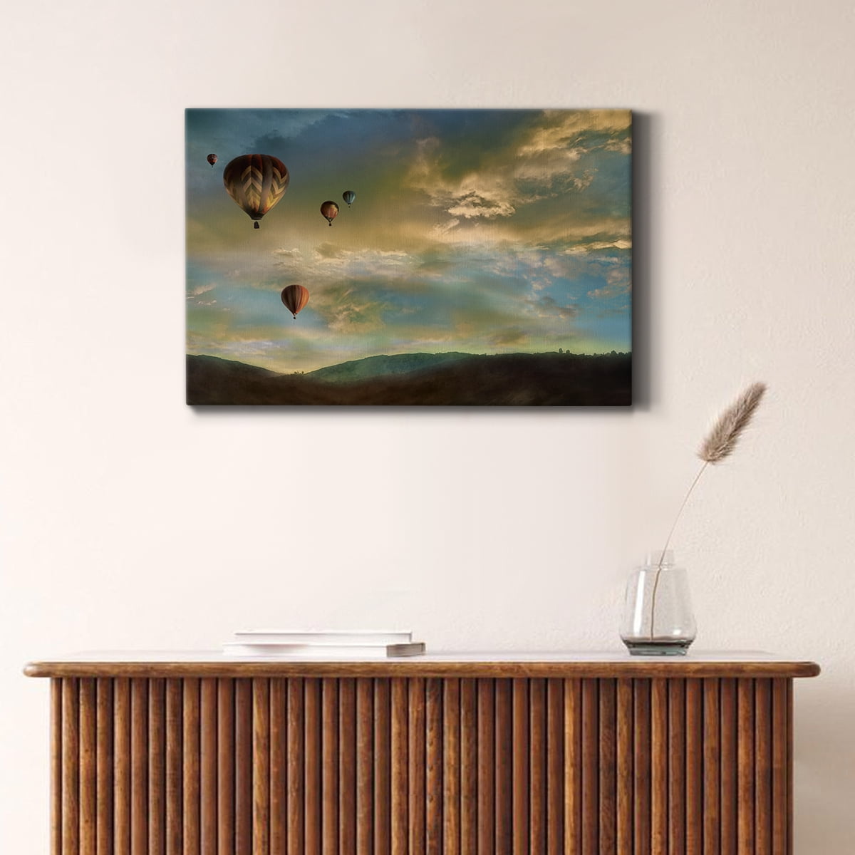 Wexford Home Sunset Rendezvous Premium Gallery Wrapped Canvas, 12" x 18" - Ready to Hang