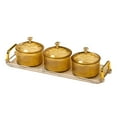 thumbnail image 1 of Plato de Servicio Macarena con Contenedor de Almacenamiento Tapa 3 Rejillas, 1 of 7