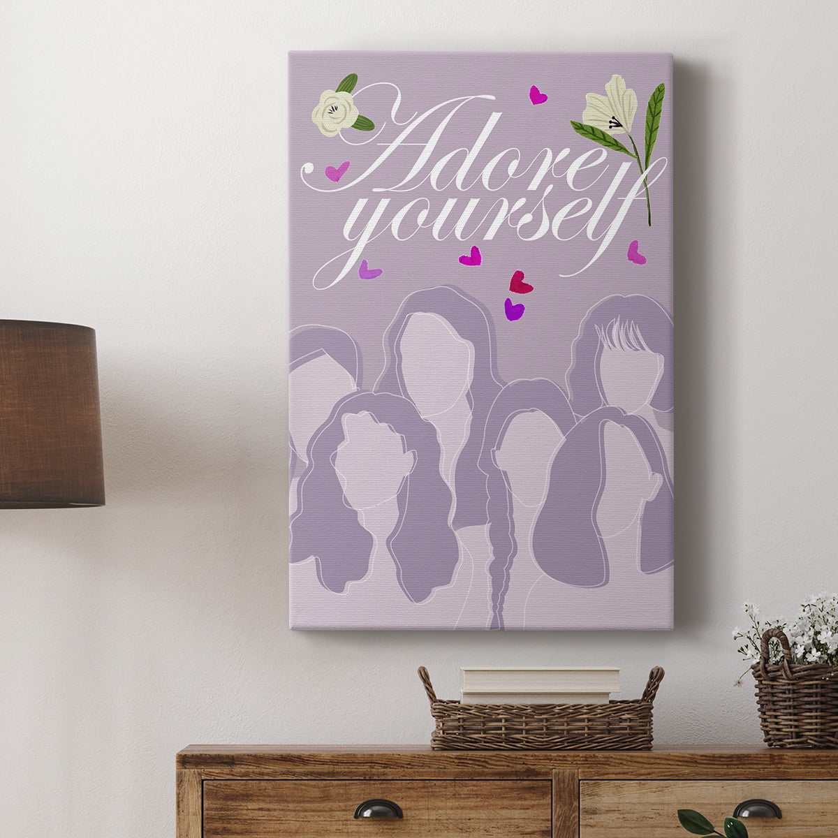 Happy Galentine's Day Collection B Premium Gallery Wrapped Canvas - Ready to Hang