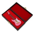 thumbnail image 3 of Mini Adorno De Guitarra Eléctrica, Adornos De Guitarra En Miniatura, Soporte De Exhibición, Caja De Almacenamiento, Instrumento Musical Para Colección En El Hogar, 3 of 7