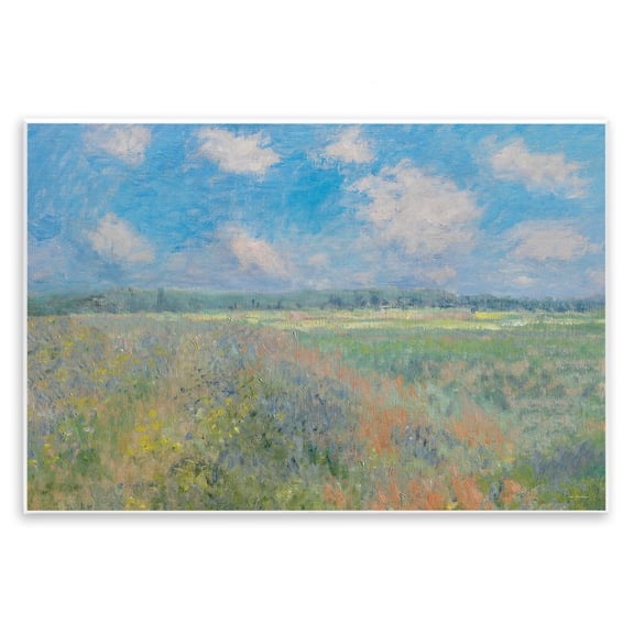 Stupell Industries Tranquil Horizon Scattered Clouds Wall Plaque Art design by Seven Trees Design, 10 x 15