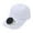 White, variant on Ticikt Solar & USB Charging Fan Hat, Adult Mesh Cooling Baseball Cap with Fan, Adjustable Unisex Sun Visor for Hiking Fishing,Color:Navy