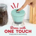 thumbnail image 7 of Dash Brew2Go™ Portable Cold Brew System, Makes 1.5 Cups Coffee, Aqua, 7 of 7