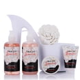 thumbnail image 2 of Draizee Heel Shoe Spa Gift Set Jasmine Scented Bath Essentials Gift Basket with Shower Gel, Bubble Bath, Body Butter, Body Lotion and Soft EVA Bath Puff Luxurious Home Relaxation Gifts for Women, 2 of 6