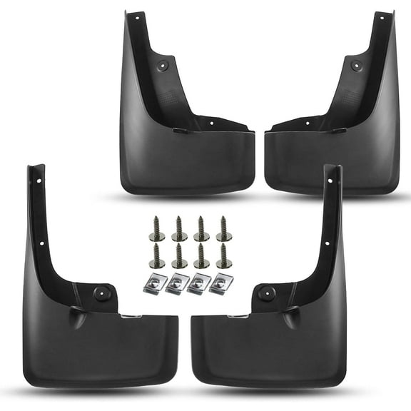 A-Premium Splash Guards Mud Flaps Mudguards Compatible with Toyota 4Runner 2010-2019 Front & Rear 4-Pcs