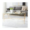 thumbnail image 5 of SAFAVIEH Couture Abelard Glam Metal Coffee Table, Antique Gold, 5 of 5