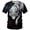 Color1, variant on Rebaike Wolf T-shirt for Men Dark Forest Animal Graphic Tee Shirt