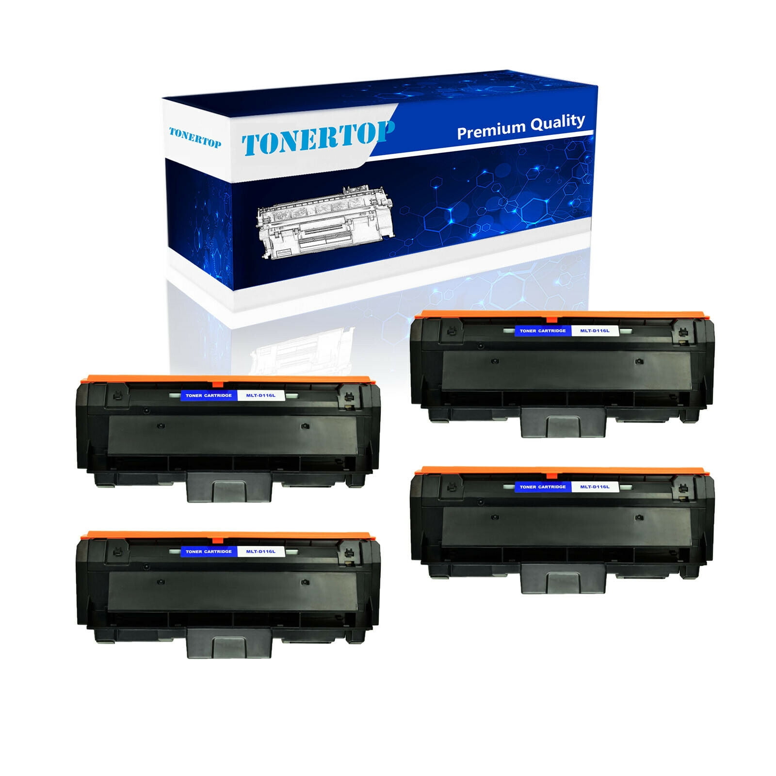10 pk MLT-D116L Toner Cartridge for Samsung SL-M2835DW SL-M2885FW Printer 