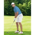 thumbnail image 4 of PULI Men’s 10" Golf Shorts Dress Casual Summer Flat Front Lightweight Travel Shorts with Pockets, 4 of 6