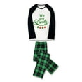 thumbnail image 5 of Ihaphap 2025 We Are Family Green Christmas Matching Pajamas Set, 5-6Y-Kid, 5 of 5
