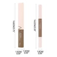 thumbnail image 2 of Dual-Ended Eyebrow Pencil, Eyebrow Contouring Pen, Extremely Fine, Waterproof Eyebrow Makeup, Richly Pigmented, Smooth-Gliding, Create Natural Hair-Like Gray Eyebrow Pencil, 2 of 5