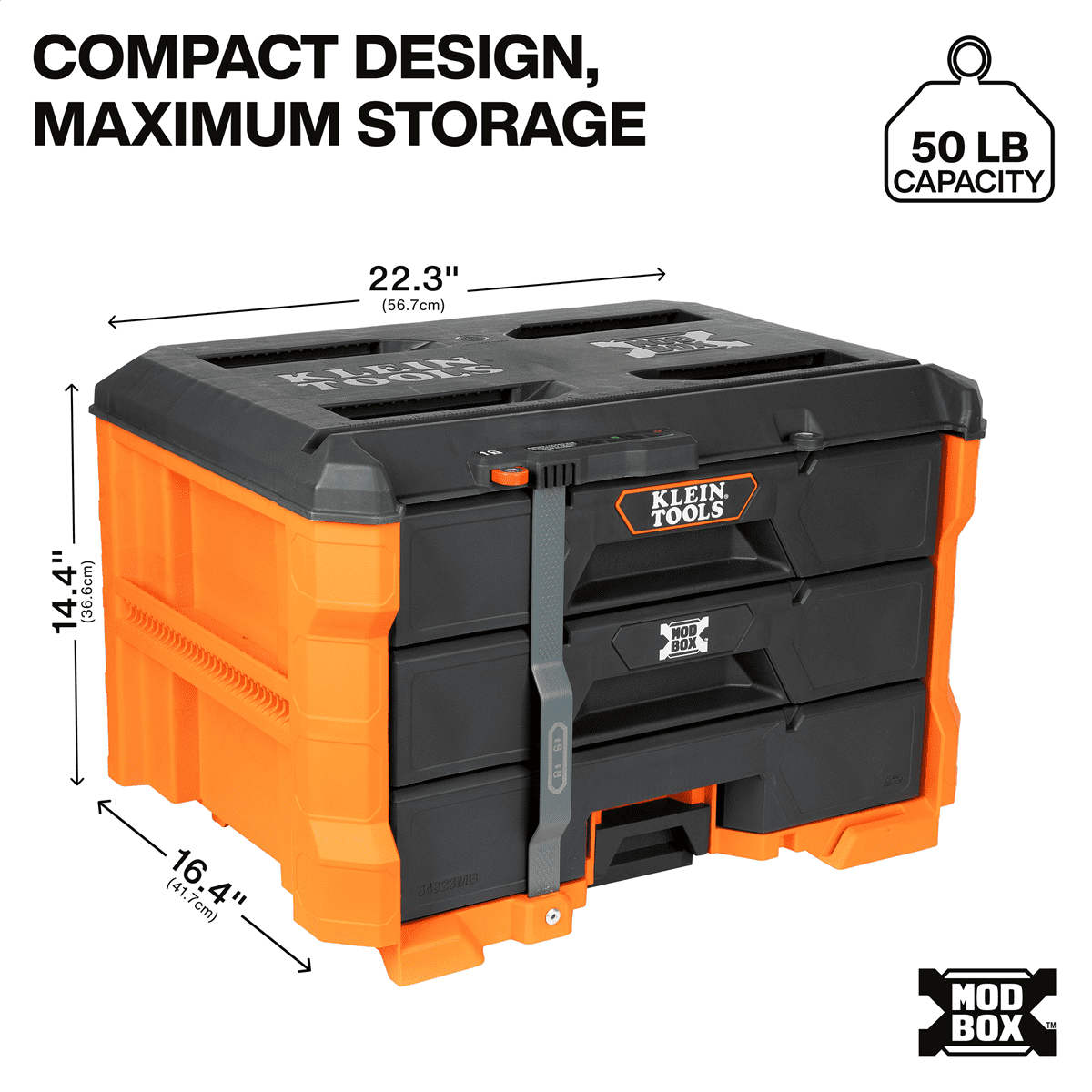Klein Tools MODbox Three Drawer Toolbox