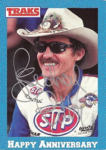 AUTOGRAPHED Richard Petty 1991 Traks Race Products FAN'S CHOICE Most ...