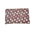 thumbnail image 2 of HongHeng Pets Bed Crate Pad Ultra Soft Pet Bed with Cute Star Print Washable Crate Mat for Medium Small s Reversible Fleece Crate Kennel Mat Bed Liner, 2 of 5