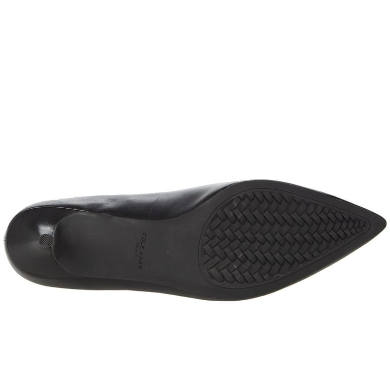 Cole Haan The Go-To Park Pump 65 mm (Womens, Black Leather, 7.5