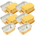 thumbnail image 1 of HINTRMENT 10Pcs Aluminum Foil Containers with Lids for Baking and Oven Use, 1 of 4