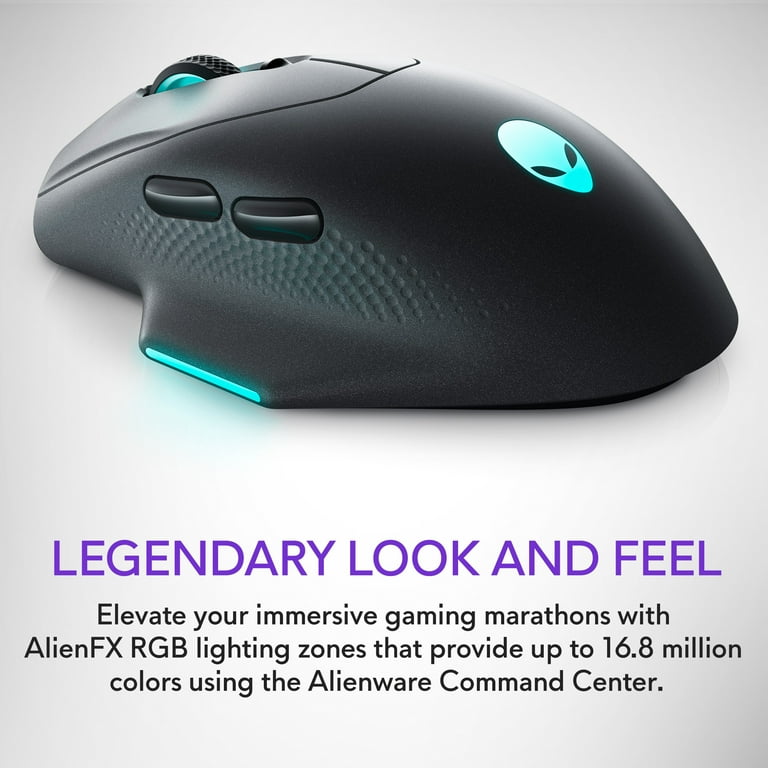 【新品・未開封】Alienwareワイヤレス ゲーミング マウス AW620M Alienware AW620M: Wireless gaming mouse with 26,000 DPI