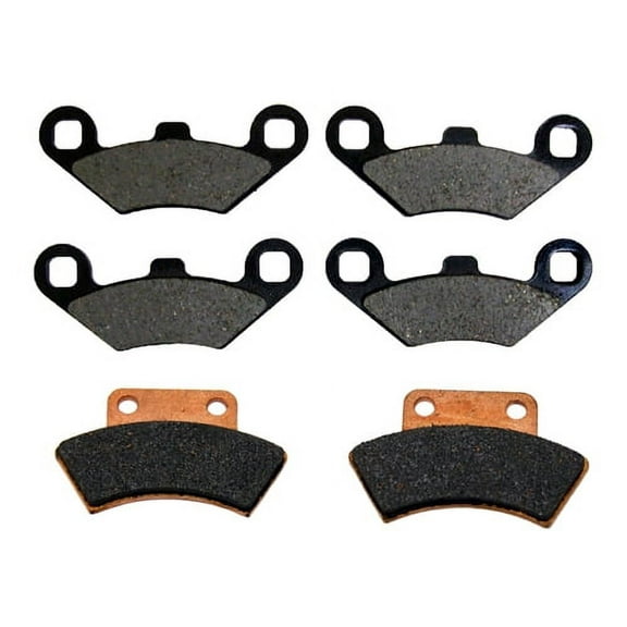 Front & Rear Brake Pads 1993-1997 fits Polaris Sportsman 400 400L 4x4