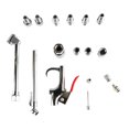 thumbnail image 1 of Kit de accesorios para pistola de aire comprimido de 17 piezas, acoplador de 1/4 NPT, mandril de pie doble, medidor de neumáticos, compresor, kit de inflado, 1 of 15