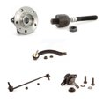 thumbnail image 1 of Transit Auto Front Left (Driver Side) Hub Bearing Assembly Suspension Lower Ball Joint Outer Inner Tie Rod End and Sway Bar Stabilizer Link Kit (5Pc) for Car Volvo S60 V70 S80 K7T-104302, 1 of 11