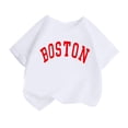 thumbnail image 1 of JAKANYQ T-Shirt Mode pour Filles Tout-Petits, Imprimé Mignon, Col Rond, Manches Courtes, T-Shirt d'Été Décontracté, Blanc 2-4 Ans, 1 of 4