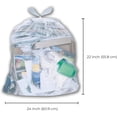 thumbnail image 2 of Spartano Clear Garbage Bags 500 Count, Multipurpose Trash Bags for Home & Office, Size (24 x 22 Inch), 2 of 7