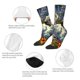 thumbnail image 4 of Balery Sunflower Field Spotted Dog Calcetas Largas con Estampado para Hombre y Mujer – Suaves y Transpirables, Talla Única (US 5-11), 4 of 6